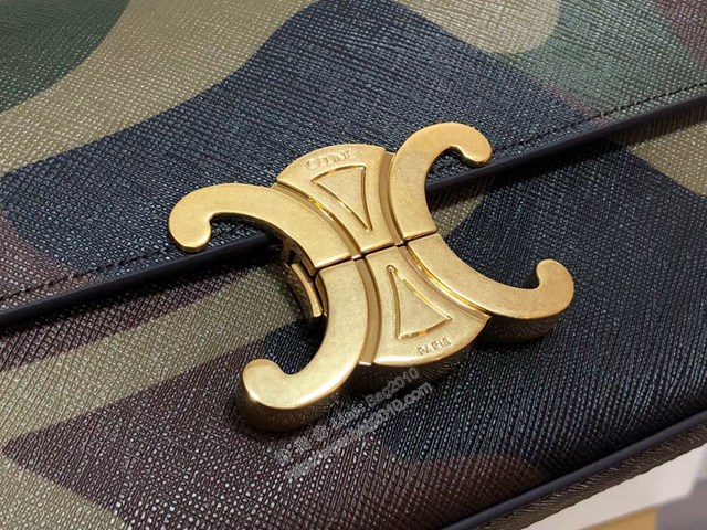 Celine專櫃2022新款Triomphe Shoulder Bag 194143 賽琳最新款凱旋門腋下包 sldj2421